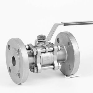 Good Quality Stainless Steel 3Pcs Flange Ball Valve