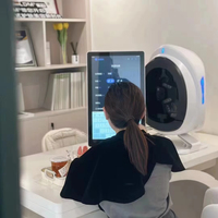 AISIA Q2 Skin Analyzer 21.5 pouces avec 16 langues pour l'analyse de la peau 3 caméras Skin Scanner AI avec 36 millions de pixels
