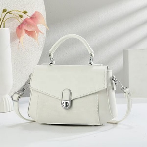 Sac à bandoulière pour <span class=keywords><strong>femme</strong></span> <span class=keywords><strong>de</strong></span> style influenceur, petit sac coréen avec fermeture éclair et doublure en polyester pour tenues quotidiennes - Product Image 4