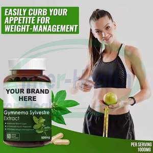 Cápsulas de Extracto de Hoja de Gymnema Sylvestre para Adultos, Suplemento Alimenticio Orgánico OEM ASAP - Product Image 3