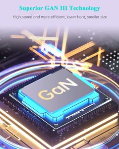 QC3.0 PD ชาร์จโทรศัพท์ซุปเปอร์ชาร์จ USB ชนิด <span class=keywords><strong>C</strong></span> 3พอร์ต65W - Product Image 5