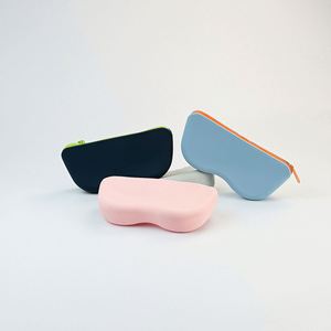 Manufacturer Wholesale Soft Silicone Eyeglasses Sunglasses <b>Cases</b> Custom Logo Dust Bags Fashion Waterproof Washable High Quality - Product Image 2