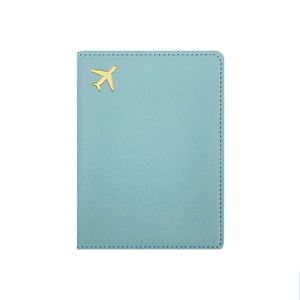 Logo Travel Cover Pu Leather Id Passport Credit Holder Case Business Card Wallet Custom Promotional Gifts - Product Image 5