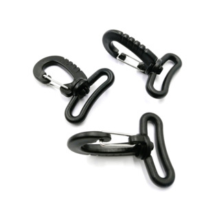 Venta al por mayor de plástico broche de langosta Correa Clip hebilla giratoria gancho Paracord cordón gancho hebilla para llavero correas mochila - Product Image 4