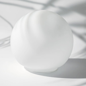 Hot bán phong cách Châu Âu rõ ràng tay thổi thủy tinh thân thiện với môi Đèn bóng râm thay thế phòng tắm Duy nhất toàn cầu Mặt dây chuyền bóng râm hiện đại - Product Image 2