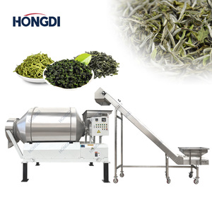 เครื่องผสมแบบดรัมอัตโนมัติประสิทธิภาพสูง 100 ลิตร ผลิตจาก SUS316L พร้อมสายพานลำเลียง สำหรับสายการผลิตชา สารเคมี และพลาสติก - Product Image 1