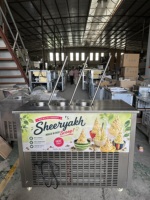 Congélateur à glace afghane robuste à trois cylindres en acier inoxydable, machine Sheeryakh