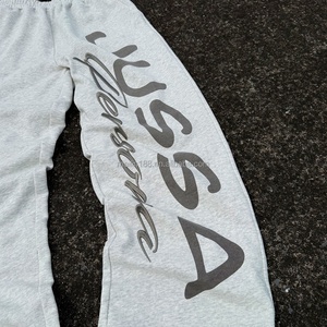 Manufacturers Clothing 3d Embroidery Design Oversized Heavyweight Tracksuit Hoodies Set <b>Jogging</b> <b>Suit</b> Cotton Custom Sweat <b>Suit</b> - Product Image 3