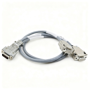 HDB15 オス DB9 オス メス コネクタ エンコーダケーブル 70cm CNC アルミ合金 D-sub 工業用電子配線ハーネス IP67等級 - Product Image 1