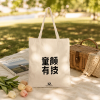 Sac fourre-tout en toile imprimé sur mesure, sac à bandoulière réutilisable pour le shopping, sac en toile vierge avec logo personnalisé pour cadeau promotionnel
