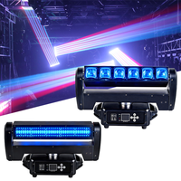 Barre lumineuse LED Igracelite Infinite XY Rotation 6x40W RGBW, 12 segments de pixels, effets stroboscopiques et faisceau pour événements scéniques