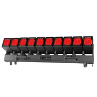 Outdoor IP66 Wasserdichte 10x60W RGBW Pixel LED Moving Head Bar Light mit Zoom-Funktion für Bühnenshows und Theater