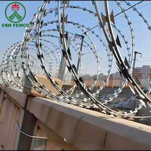 Alambre de púas de maquinilla de afeitar de alta calidad personalizado CSO bobinas de maquinilla de afeitar Precio de cerca de alambre - Product Image 3