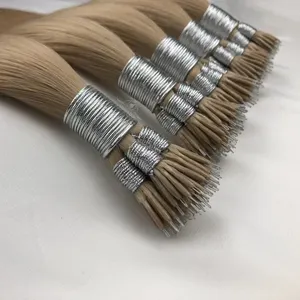 Luxury Nano Hair Extensions Tip Virgin Natural Hair Suppliers Raw Cuticle Nano Ring Cabello Humano Natural Human Hair Extensions