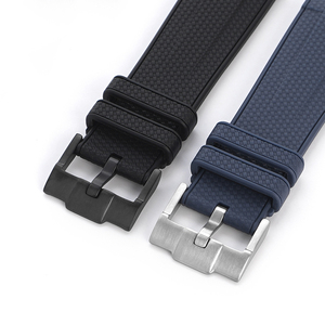 Correa de <span class=keywords><strong>Reloj</strong></span> de Buceo Impermeable de Liberación Rápida Blanc-pain Ome-ga de 20 mm y 22 mm, Correa de Silicona Líquida con <span class=keywords><strong>Hebilla</strong></span> de Acero Inoxidable Transpirable - Product Image 5