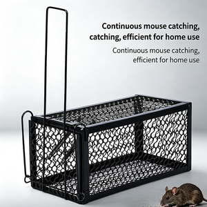 Piège à souris réutilisable en fer, cage à rats, piège à rongeurs pour usage domestique - Product Image 6