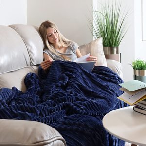 Mùa Đông Mới 100% Polyester Chăn Ấm Ném Chăn Cho Giáng Sinh - Product Image 2