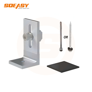 Systèmes de montage de <span class=keywords><strong>panneaux</strong></span> photovoltaïques <span class=keywords><strong>sur</strong></span> <span class=keywords><strong>toiture</strong></span> métallique SOEASY HP84, structure de fixation de <span class=keywords><strong>panneaux</strong></span> solaires <span class=keywords><strong>sur</strong></span> <span class=keywords><strong>toiture</strong></span>, pieds en L - Product Image 3