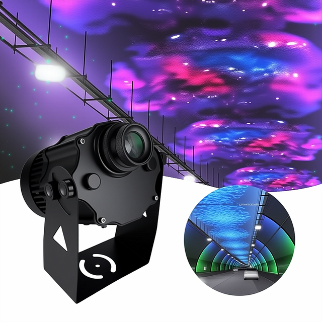 Grace 200W/300W LED Rotating Advertisement Logo Light Outdoor Waterproof Custom Pattern Gobo Projector