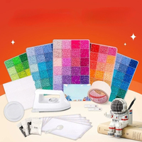 Perles à fondre artisanales de qualité supérieure, assortiment complet de 264 couleurs riches, fournitures pour perles DIY, perles pixel