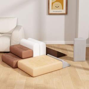 सुरक्षित फोल्डेबल कार्टून आकार टॉडलर सोफा बिस्तर चढ़ाई क्रॉल ब्लॉक सॉफ्ट प्ले उपकरण 4-6y यूनिसेक्स वेटीन कपड़े कवर - Product Image 4