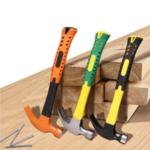 مطرقة بناء 20 أونصة مع مقبض من الألياف الزجاجية غير قابل للانزلاق ومطرقة مقاومة للصدمات من شركة تصنيع المعدات الأصلية - Product Image 4