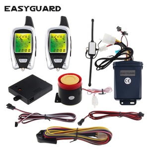 Système d'alarme moto bidirectionnel avec télécommande, démarrage à distance et capteur micro-ondes - Product Image 2