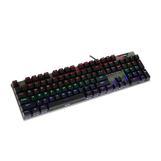 MK10 Mechanical Gaming Keyboard USB 104 Keys 2.0 Notebook General Office Wired Mechanical Keyboards