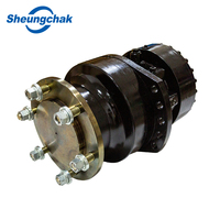 Moteur hydraulique MCR à piston radial à haute efficacité et longue durée de vie, à fonctionnement fluide et compact, pour équipement mobile