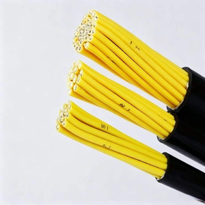 Cavo di controllo in rame isolato XLPE KVV KVVR <span class=keywords><strong>0</strong></span>.6kV, <span class=keywords><strong>2</strong></span>-20 conduttori, 1.5-6mm, guaina in PE, per automazione industriale, computer e costruzioni, certificato CE - Product Image 3