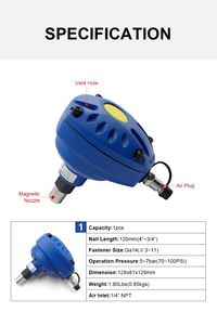 <span class=keywords><strong>Clavadora</strong></span> Neumática Manual OEM MSN120, Herramienta Neumática <span class=keywords><strong>de</strong></span> <span class=keywords><strong>Impacto</strong></span>, Práctica Pistola <span class=keywords><strong>de</strong></span> Clavos Neumática <span class=keywords><strong>de</strong></span> Aluminio <span class=keywords><strong>de</strong></span> 120 mm para Productos <span class=keywords><strong>de</strong></span> Madera - Product Image 2