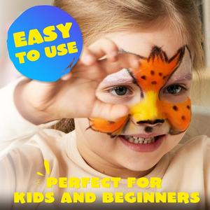 Crayones <span class=keywords><strong>de</strong></span> <span class=keywords><strong>Pintura</strong></span> Facial y Corporal XL, Kit <span class=keywords><strong>de</strong></span> <span class=keywords><strong>Pintura</strong></span> Facial Seguro, No Tóxico, Mineral, Paquete Definitivo para Fiestas que Incluye 14 Colores Metálicos para Niños - Product Image 3