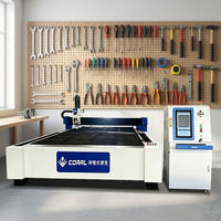 Machine de découpe laser à fibre CNC 3015 de haute qualité CORAL CRL-3015AZ-3000W, spécialement conçue pour les pièces en aluminium destinées à la production en série