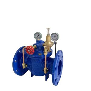 Réduction de pression hydraulique précise et économie d'énergie, vanne de réduction et de stabilisation de pression d'eau pilotée par pilote 200X - Product Image 6