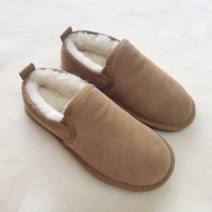 Custom Women's New Fashion Thick <strong>Sole</strong> Winter Snow <strong>Boots</strong> Warm Sheepskin for <strong>Slippers</strong> <strong>with</strong> Closed Toe Home Shoes for Winter - Product Image 6