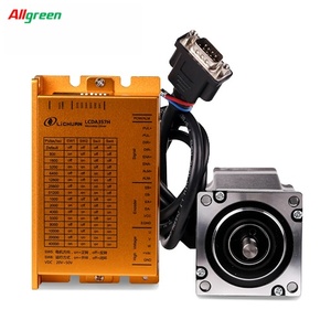 มอเตอร์สเต็ปเปอร์ Allgreen 3 เฟส Nema23 1/2/3Nm แบบวงปิด สำหรับเครื่องกัดซีเอ็นซี ป้ายกำกับเครื่องตัด  DC18V~50V 7A Pul+dir 1000ppr - Product Image 1