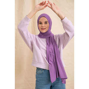 Écharpe en coton respirant fine pour l'automne et le printemps, couleur unie, voile en lin et polyester, châle pour les fêtes, logo personnalisé disponible - Product Image 4