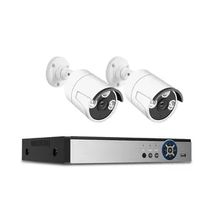 Groothandel platina webcam-Monitoring Apparatuur Set Systeem 4K Hoge Definition5MP/8MP Winkel Commerciële Outdoor Poe Webcam Home Security Ip Camera
