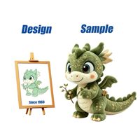 Boneka Dinosaurus Pastel Impian Shengye Toy Manufacturer, Boneka Naga Bersayap Pelangi Isi Kapas PP, Hadiah Paskah untuk Anak