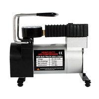 Compresseur d'air électrique miniature 12V pour voiture, modèle de gros, avec cordon d'alimentation et prise allume-cigare, gonfleur de pneus à aiguille de 30 mm