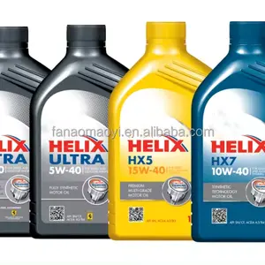 Kualitas tinggi 1L pelumas otomatis canggih sepenuhnya sintetis helix ultra 5w40 minyak mesin bensin sintetik penuh untuk mobil