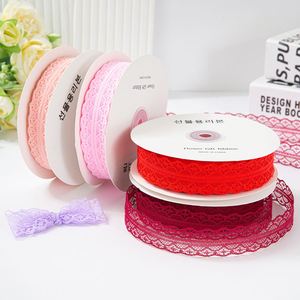 Ruban en polyester découpé de 3 cm x 50 yards pour emballage de gâteaux, fleurs, bouquets, soies et satins pour mariages et Halloween - Product Image 3