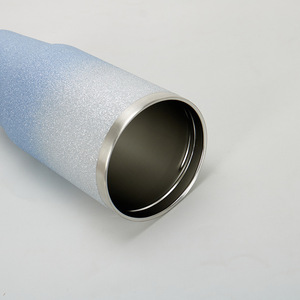 Stainless Steel Tumbler 30oz <b>Double</b> <b>Wall</b> Vacuum Insulated With Straw Travel Mug Gradient Color For Outdoor Use - Product Image 4