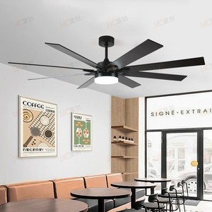 <b>Ceiling</b> Fan With <b>Light</b> Wooden Blade 628mm LED Flush Mount For Living Room Bedroom <b>Office</b> Commercial Use - Product Image 1