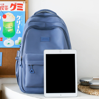 Tas Ransel Sekolah Gaya Korea Kapasitas Besar, Hadiah Custom, Tas Ransel Outdoor Anti Air untuk Perjalanan