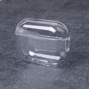 Étui en matériau PC transparent pour AirPods Pro 3 2, protection intégrale antichoc avec trou pour cordon - Product Image 5