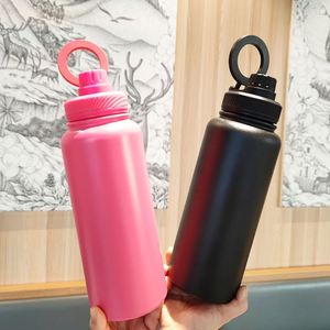 Double Wall Vacuum Insulated <b>Flask</b> 304 Stainless Steel Thermos Magnet Hydro Water <b>Bottle</b> with Magnetic Cell Phone Holder - Product Image 2