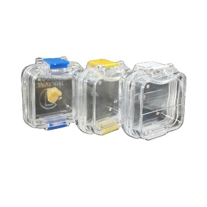 Plastic Dental Clear film box denture box with membrane dental box retainer case