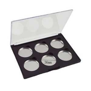 Palette à paupières magnétique <span class=keywords><strong>vide</strong></span>, étui de <span class=keywords><strong>maquillage</strong></span> à marque privée, vente en gros pour fards de 26 mm, en plastique PS recyclable - Product Image 1