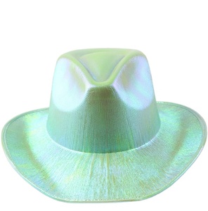 Mũ Lễ Hội Crazy Carnival Mũ Nhựa Cao Bồi Mũ Lấp Lánh - Product Image 4